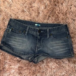 Hollister jeans shorts size 3